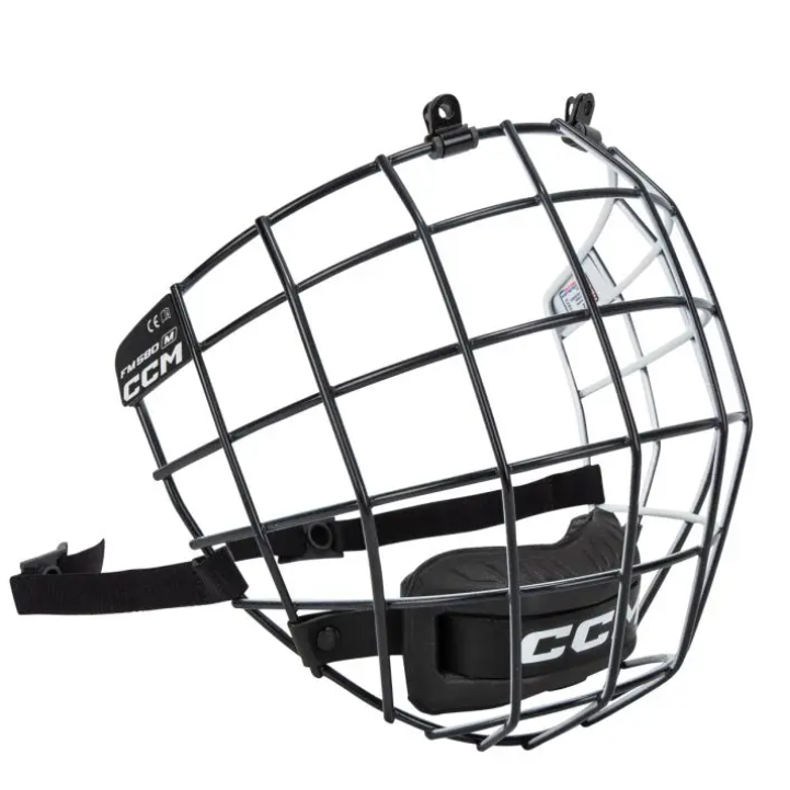 Cage de hockey CCM 580 - Noir/Blanc
